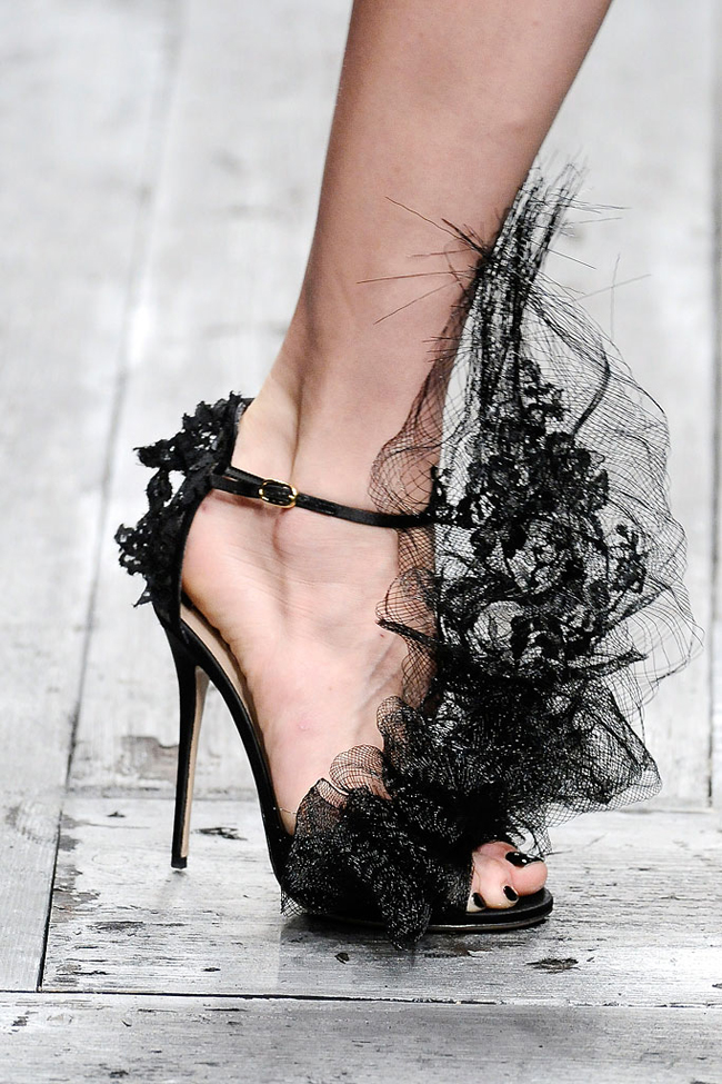 valentino lace shoes