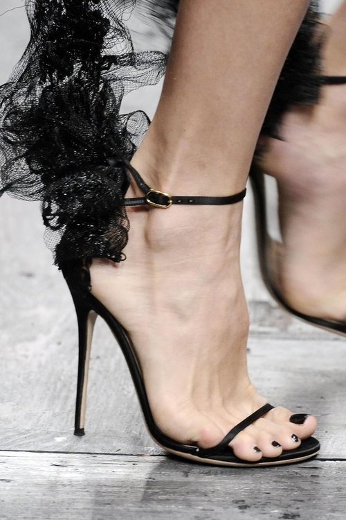 Valentino Couture Lace Shoes