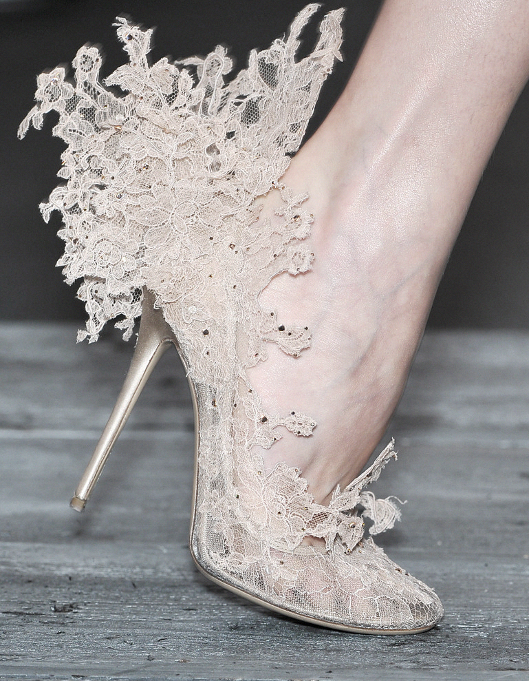 valentino lace shoes