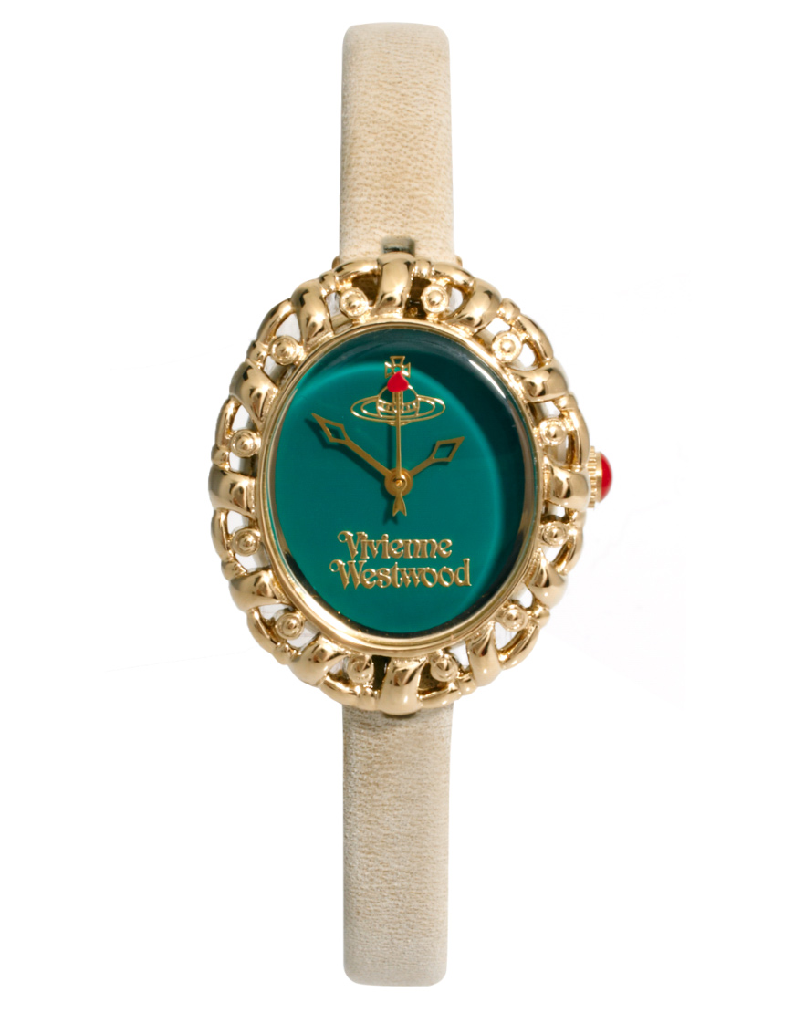 Vivienne Westwood Mini Leather Strap Watch