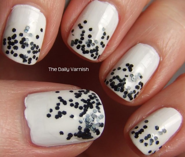 black and white manicure ideas (37)