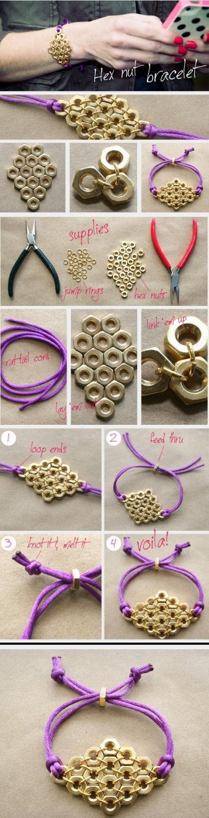 DIY Braceletes