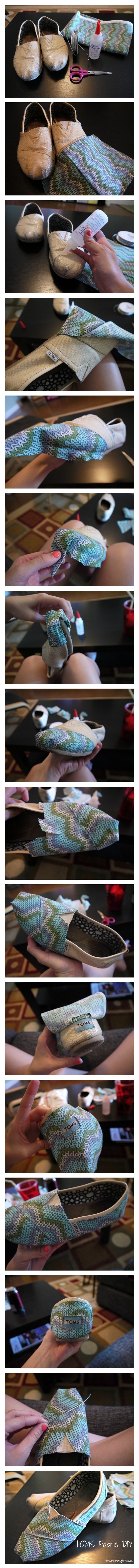 DESIGN DIY: FABRIC TOMS DIY