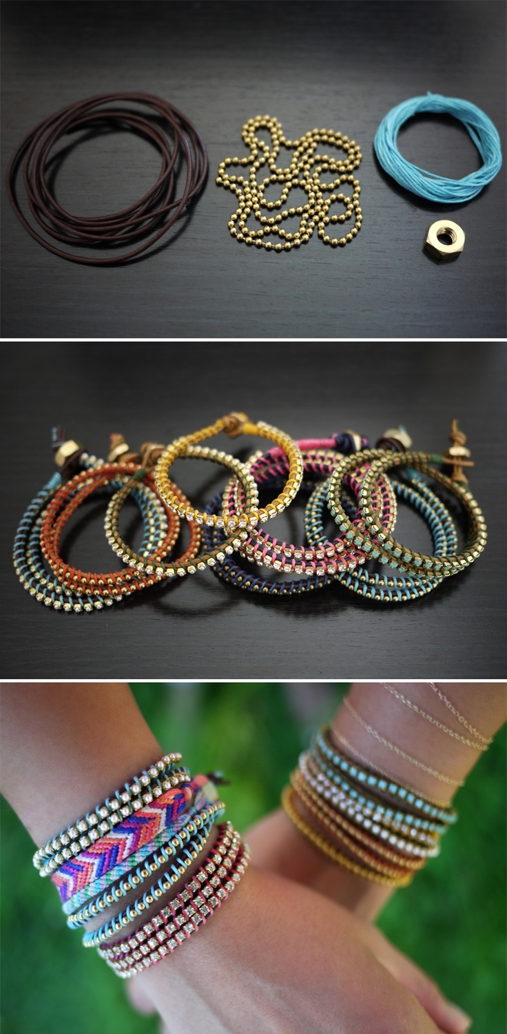 DIY: wrap bracelet