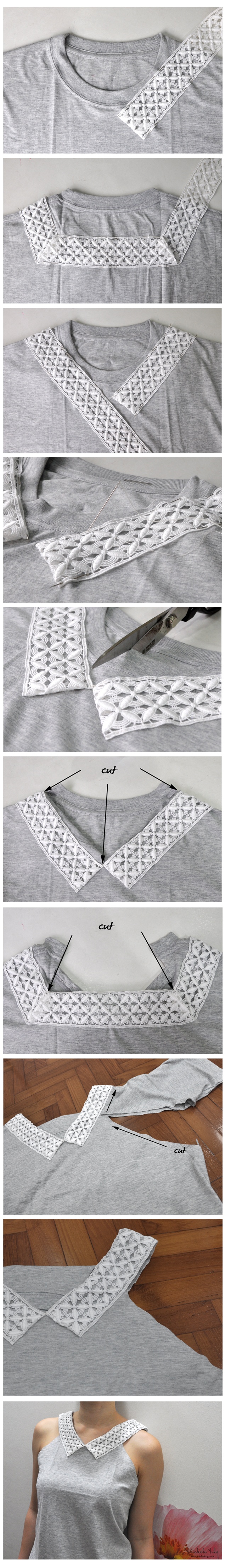 How to upcycle a plain tee