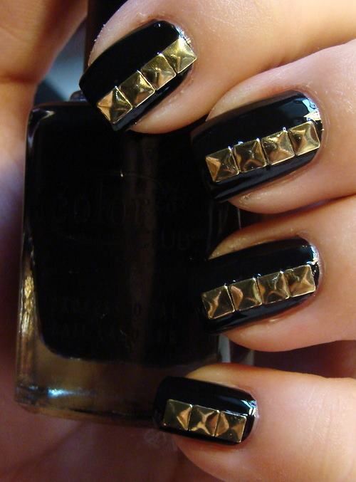 36 Trendy Nails With Golden Designs