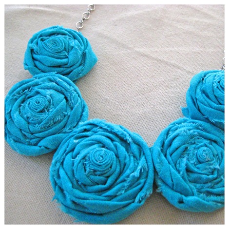 Rosette Necklace Tutorial 