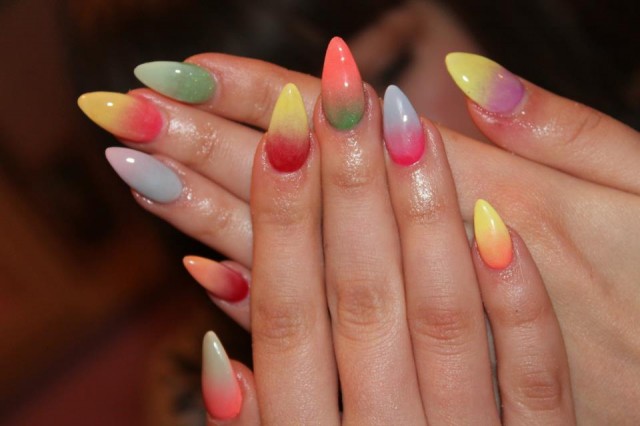 Ombre nail designs for spring - wide 8