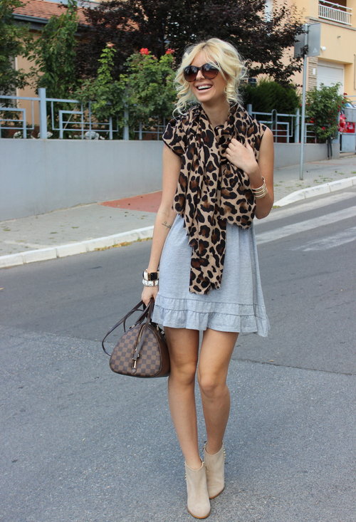 32 Street Style Look With Leopard Print Details