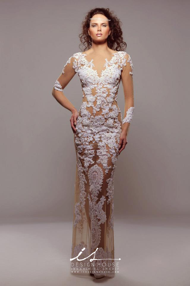 Innovative Wedding Dresses by IS Design House signed by the designer Ibrahim El Sharif