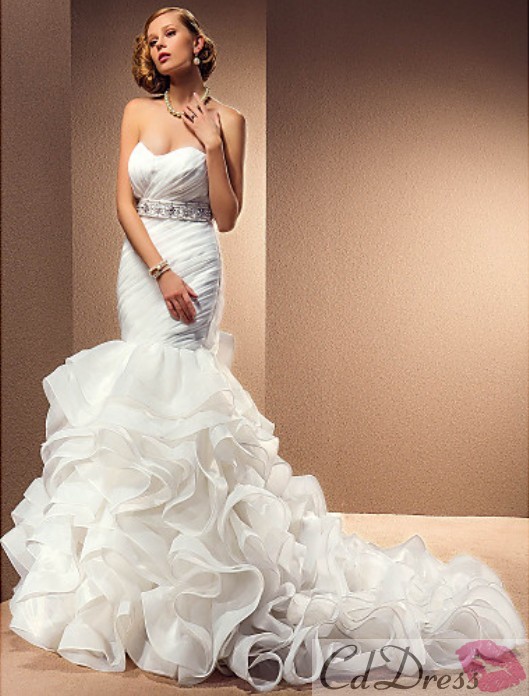 27 Trendy And Glamorous Wedding Dresses For 2013