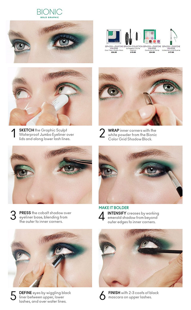 Sephora-Green-Smokey-Eye-Shadow-Tutorial