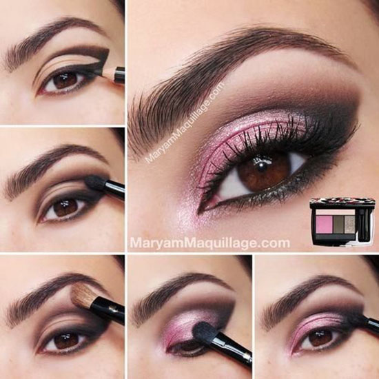 Smokey-Pink-Eyeshadow-Tutorial