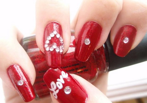 glamour-red-nail-designs