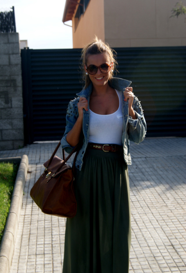 34 Fashionable Casual Combinations With Long Skirts For This Fall