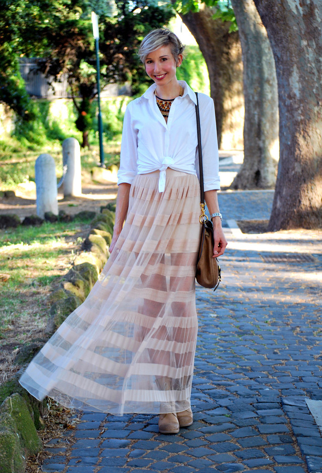 34 Fashionable Casual Combinations With Long Skirts For This Fall