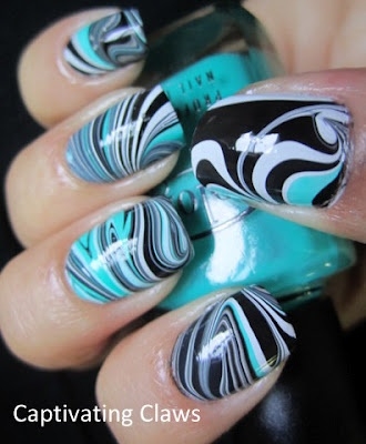 17 Water Marble Nails