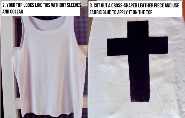 DIY BLACK AND WHITE PUNK TOP (3)