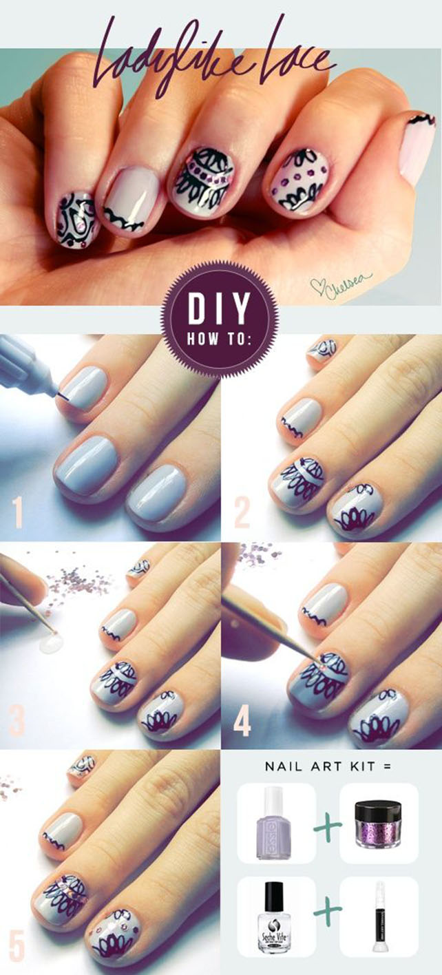 Lady-Lace-Nail-Art-Tutorial