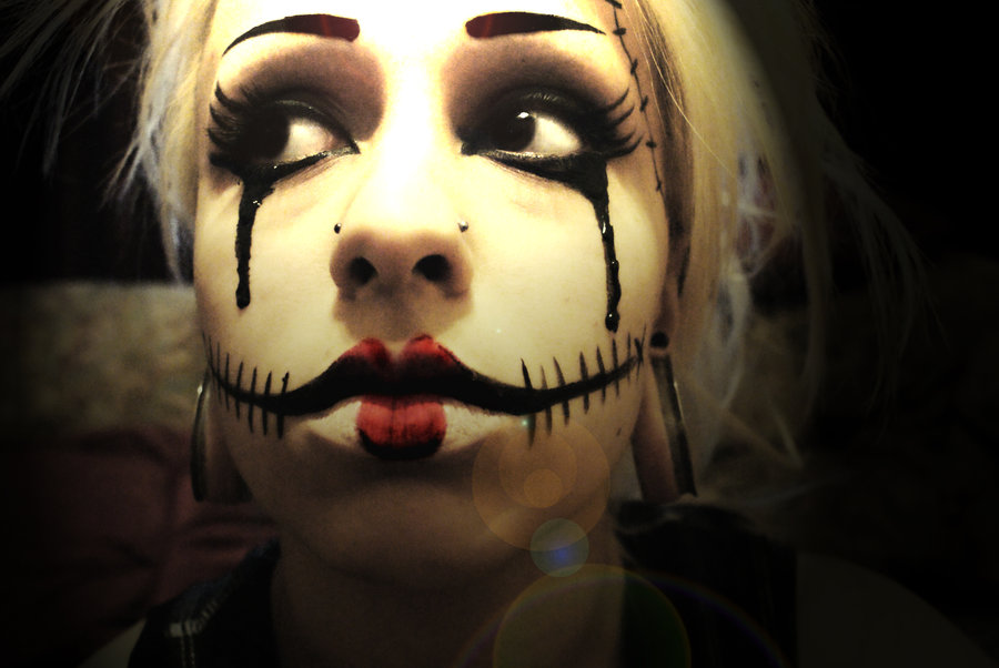 Makeup_for_halloween__by_YazzAttack