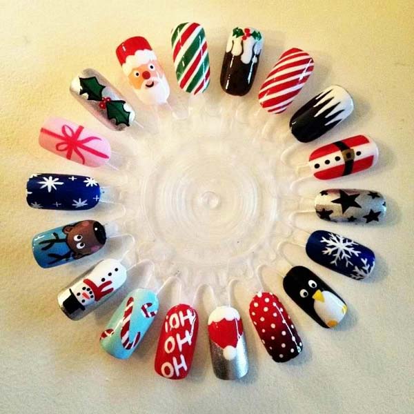 31 Ideas For Your Christmas Manicure