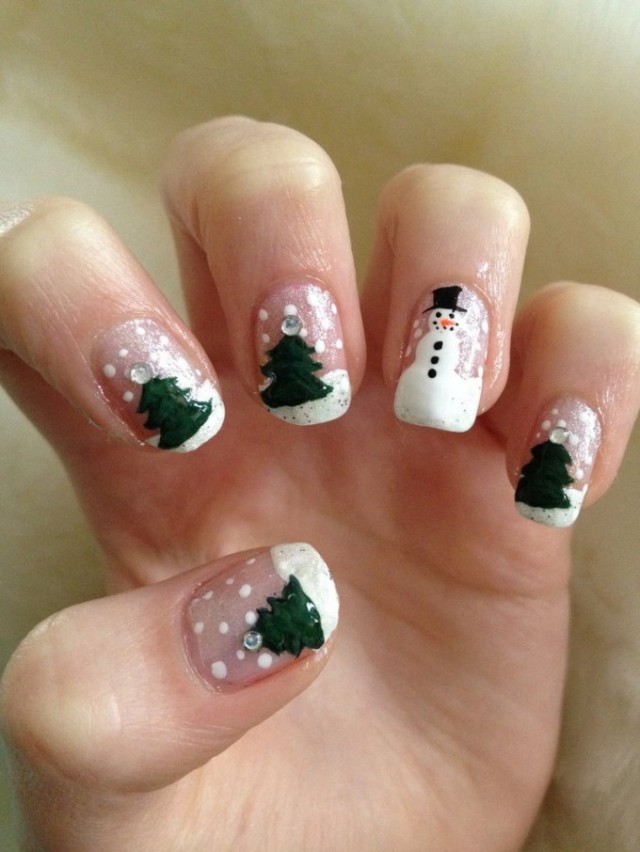 Christmas nails (16)