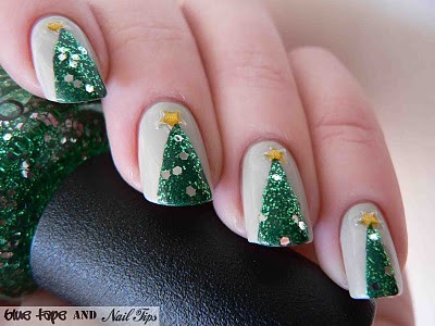 Christmas nails (19)