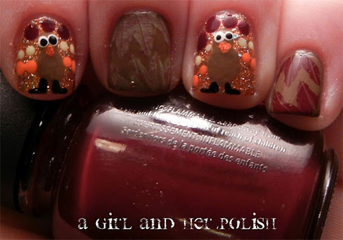 Creative-Thanksgiving-Nail-Art-Deigns-Ideas-2013-2014-9