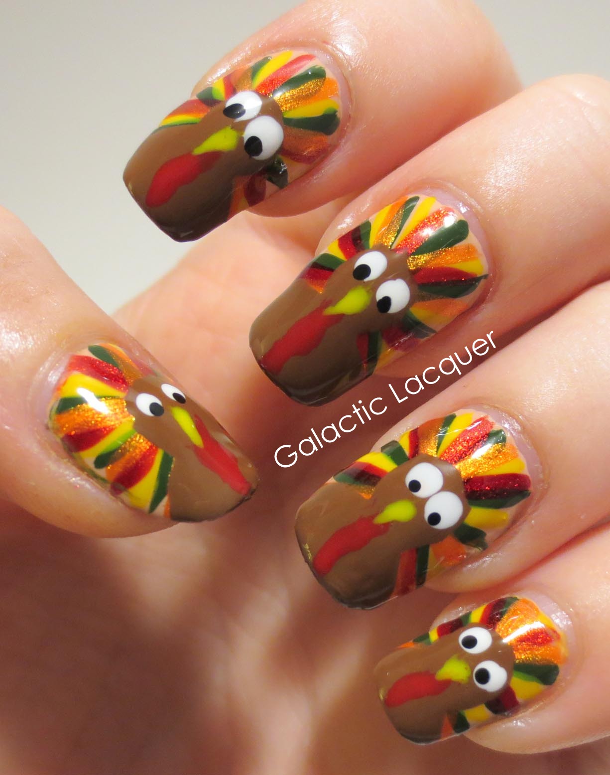 18 Thanksgiving Nail Art Ideas