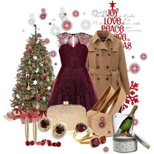 20 Christmas Polyvore Combinations