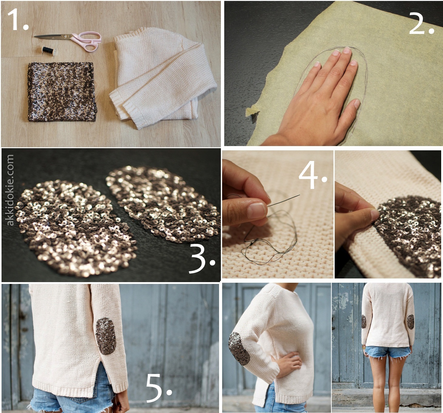 10 DIY Elbow Patches