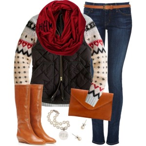 30 Warm And Cozy Polyvore Combinations For The Winter