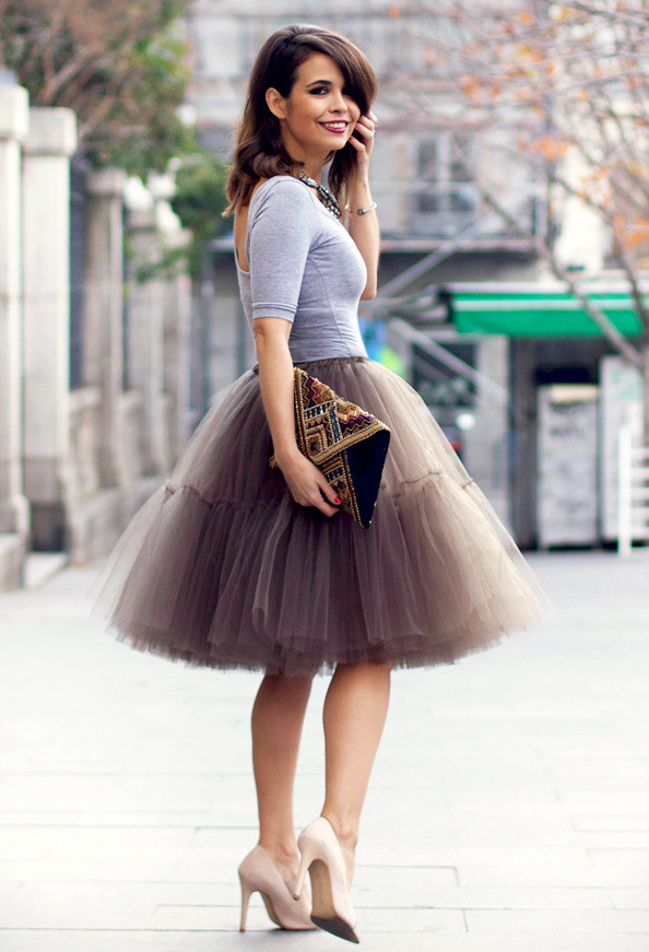 Make Many Looks Featuring Tulle Skirts