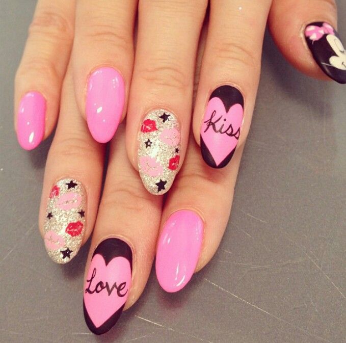 Cast A Love Spell On Your Nails With 22 Cute Nail Art Ideas