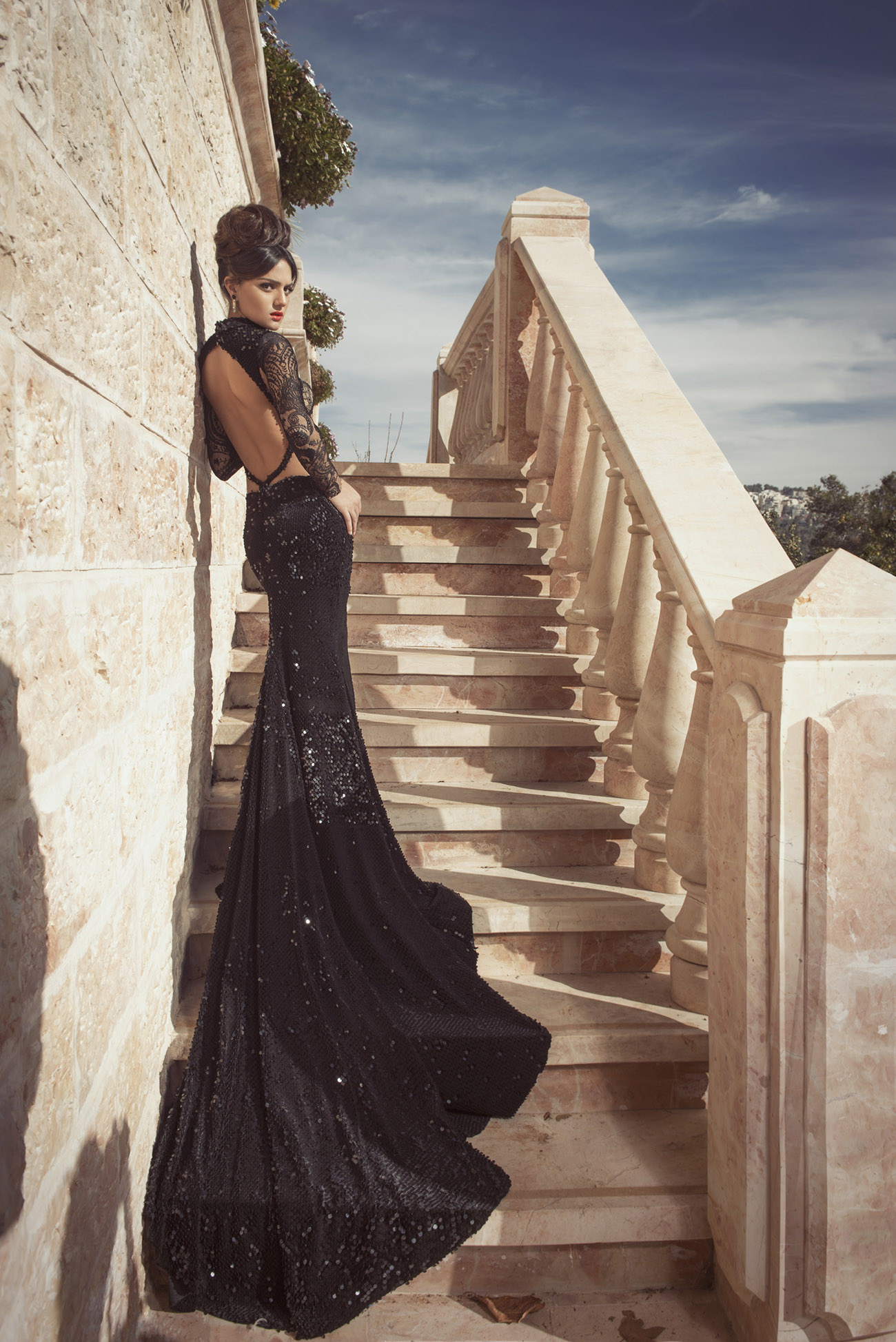 Glamorous Evening Dresses by Oved Cohen