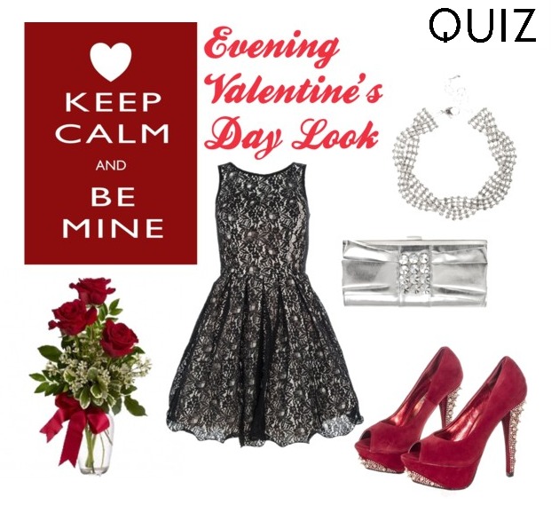 evening valentine's day look quiz clothing outfit polyvore collage