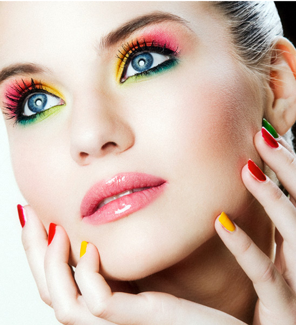 Colorful Spring Makeup Ideas