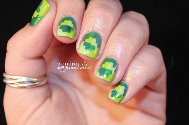 stpatricksdaynailart