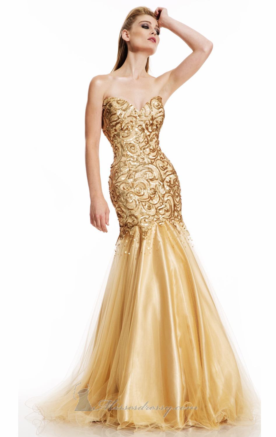 Gold Sequin Jewel Neck Short Sleeves Sheath Matte Satin Women's Evening  Dress wedding guest dress - Milanoo.com