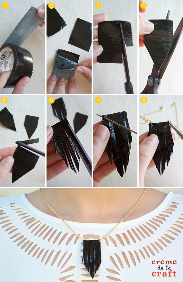 DIY-How-To-Make-Duct-Tape-Kids-Crafts-Projects-Necklaces-Jewelry-Fashion-Idea-Tutorial-Blog