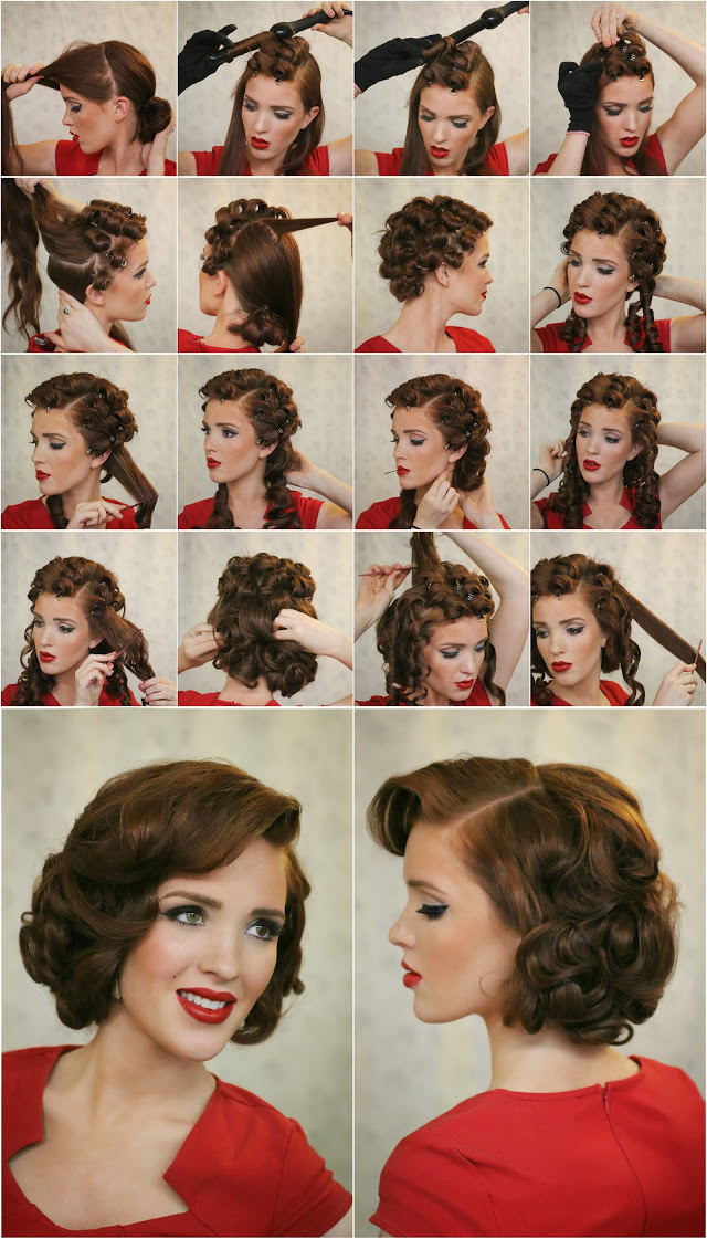 Crazy Retro Hairstyle Tutorials