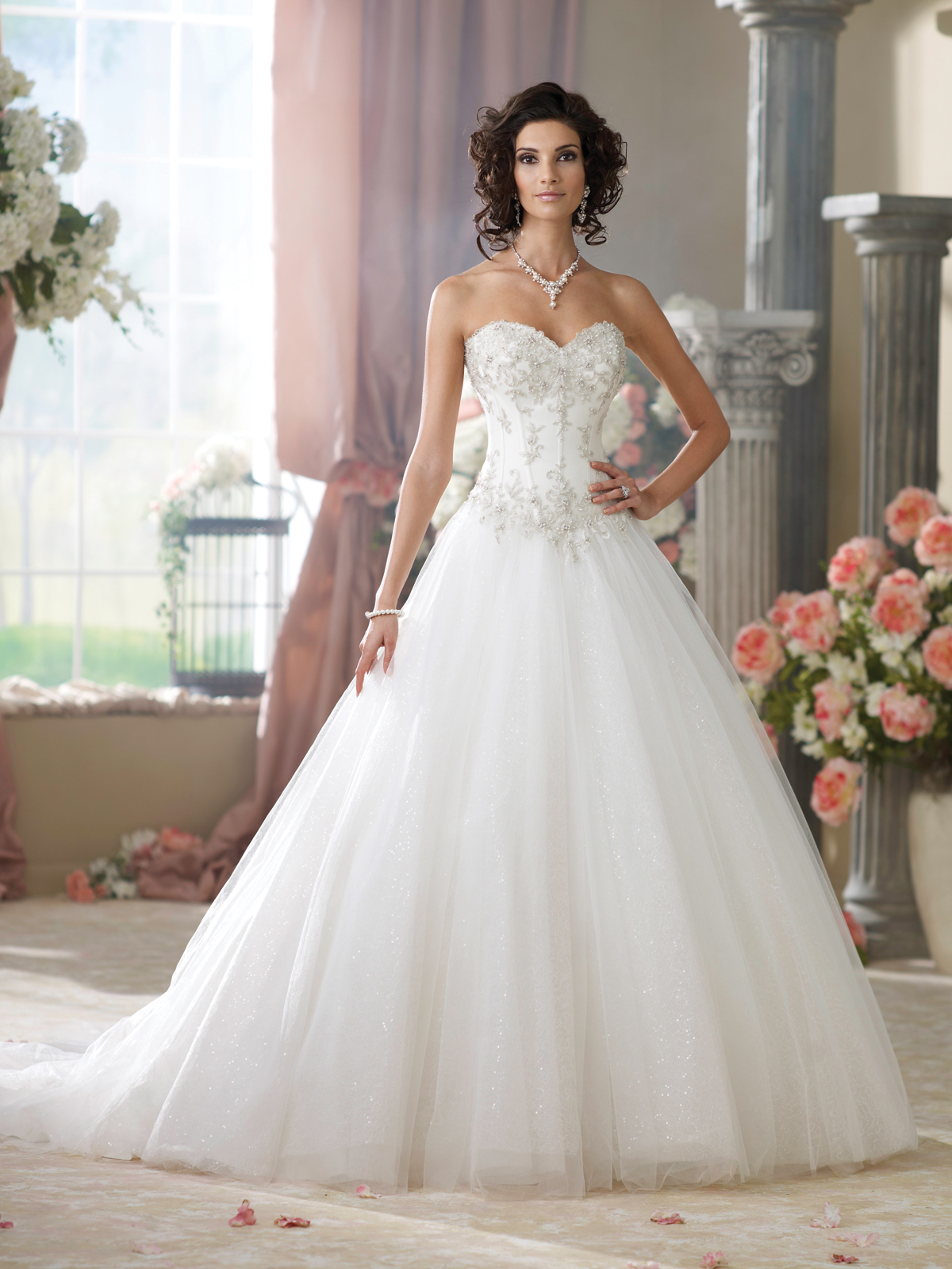 Wedding Gowns By David Tutera For Mon Cheri Fall 2014