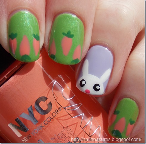 15 Adorable Easter Nail Designs With Bunnies