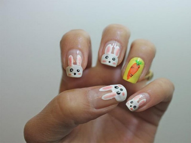Easter-Bunnies-Nail-Art-Designs