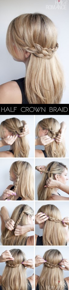 Hair-Romance-hairstyle-tutorial-half-crown-braid