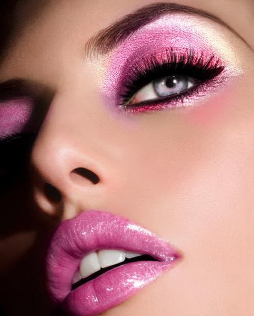 summer-eye-makeup-pink