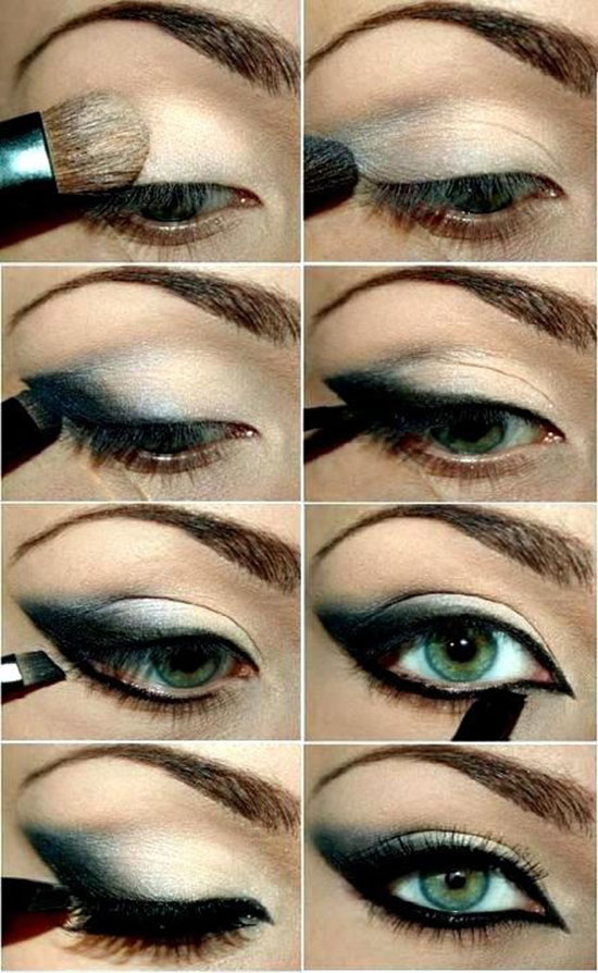 Dark-Green-Eye-Shadow-Makeup-Tutorial