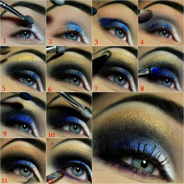 Fantastic Night Eye Makeup Tutorials That Will Transform You in a Real Beauty