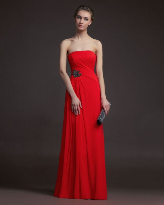 Red Bridesmaid  Dresses  Will Add A Splash  Of Color  To Your 