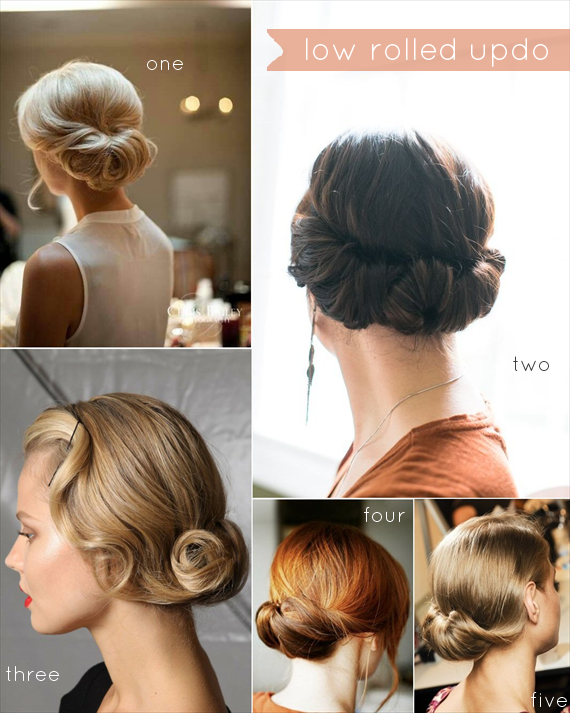 low-rolled-updo